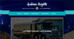 Desktop Screenshot of los-angeles-party-bus-rental.com